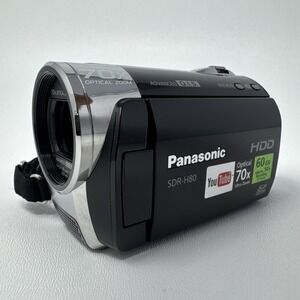 Panasonic SDR-H80P-K Handheld Video Camera w/Battery No Charger - TESTED